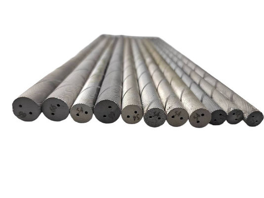 Gebruikbestendige spiraalstaaf van carbide op maat van aard wolfraamcarbide staaf blanco