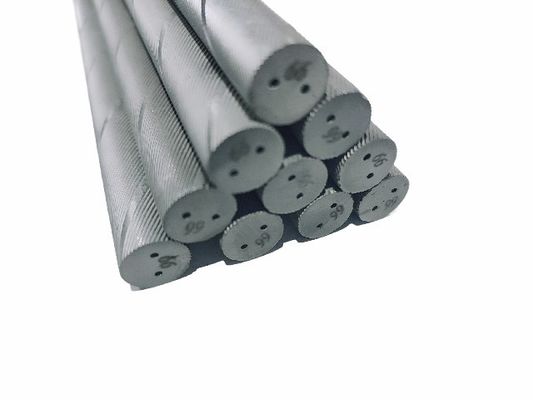 Hoge hardheid fijnste spiraalstaaf van koolstofdioxide / wolfraamdraadstaaf met dubbel gat