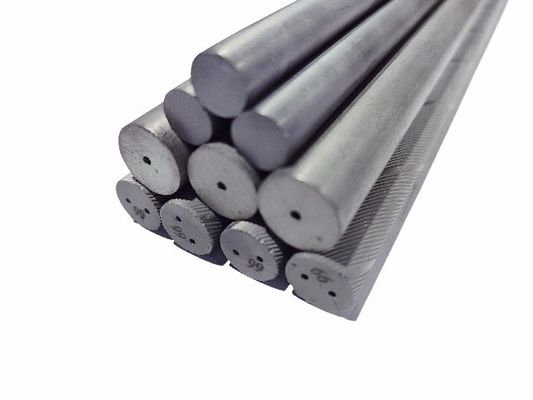 Hoge hardheid fijnste spiraalstaaf van koolstofdioxide / wolfraamdraadstaaf met dubbel gat