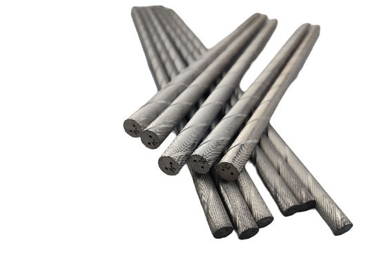 Grondoppervlak Afwerking Tungstencarbide Helicale staaf met koelgaten HRA 81.5-95 voor precisiebewerking