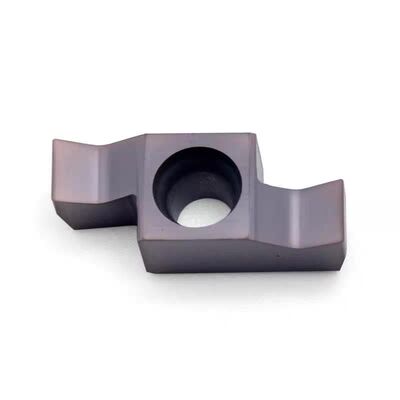 Enkele dubbele kop hardmetalen wisselplaat groefwisselplaat 6GR 100 hardmetalen gereedschap ideaal voor precisie-groefwerkzaamheden in metaal