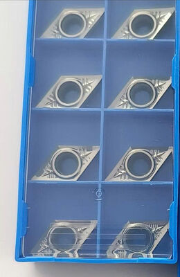 Duurzaam hardmetalen aluminium inzetstuk DCGT11T304, geoptimaliseerd voor zware metaalbewerkings- en industriële productietaken