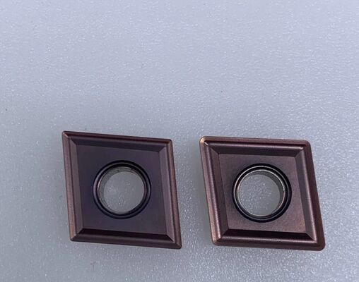 CNMG 120408 Carbide-insert met 80° diamantvorm, dubbelzijdig ontwerp en negatieve rek voor CNC-draaien